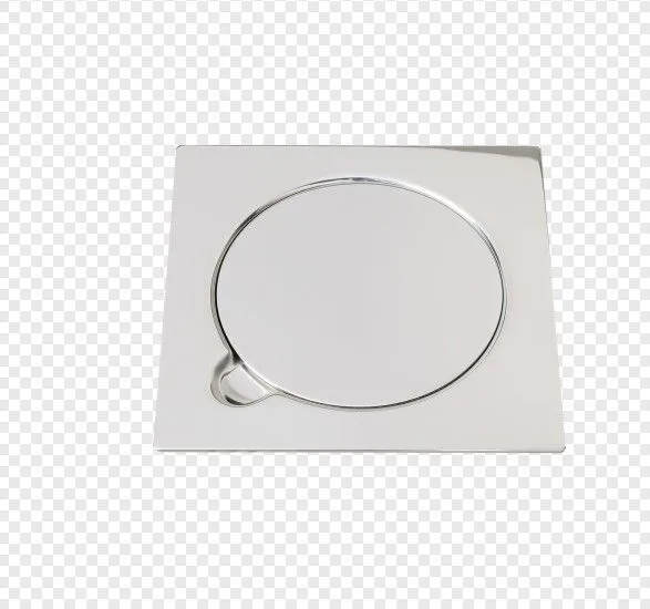فيربلاست صفاية مربعة أرضية | 15 × 15 سم | تيتانيوم