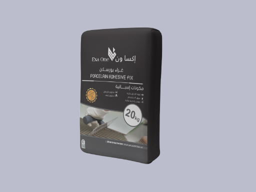 (EXA ONE) غراء بورسلان إكسا ون – لاصق قوي بمكونات إسبانية (20 كجم)
