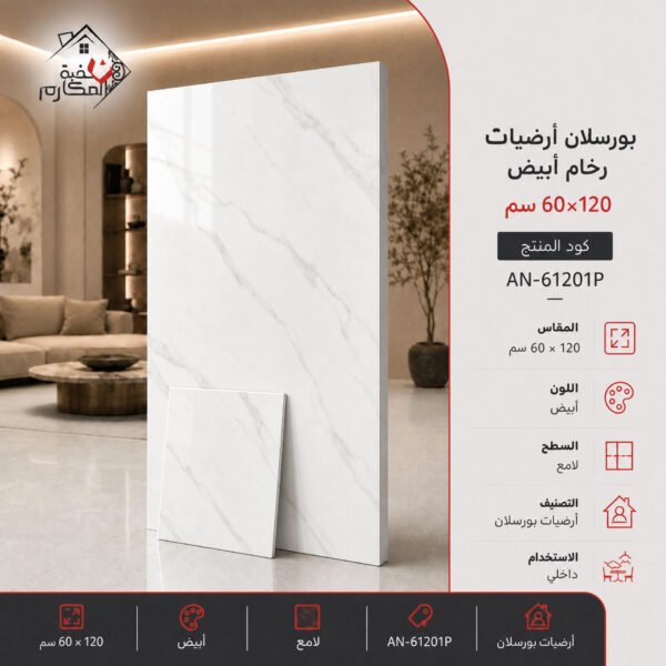 بلاط بورسلان مصنع جمال 60×120